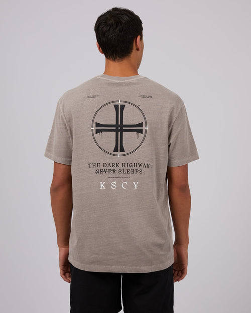 Kiss Chacey-Highland Tee Pigment Cinder-Edge Clothing