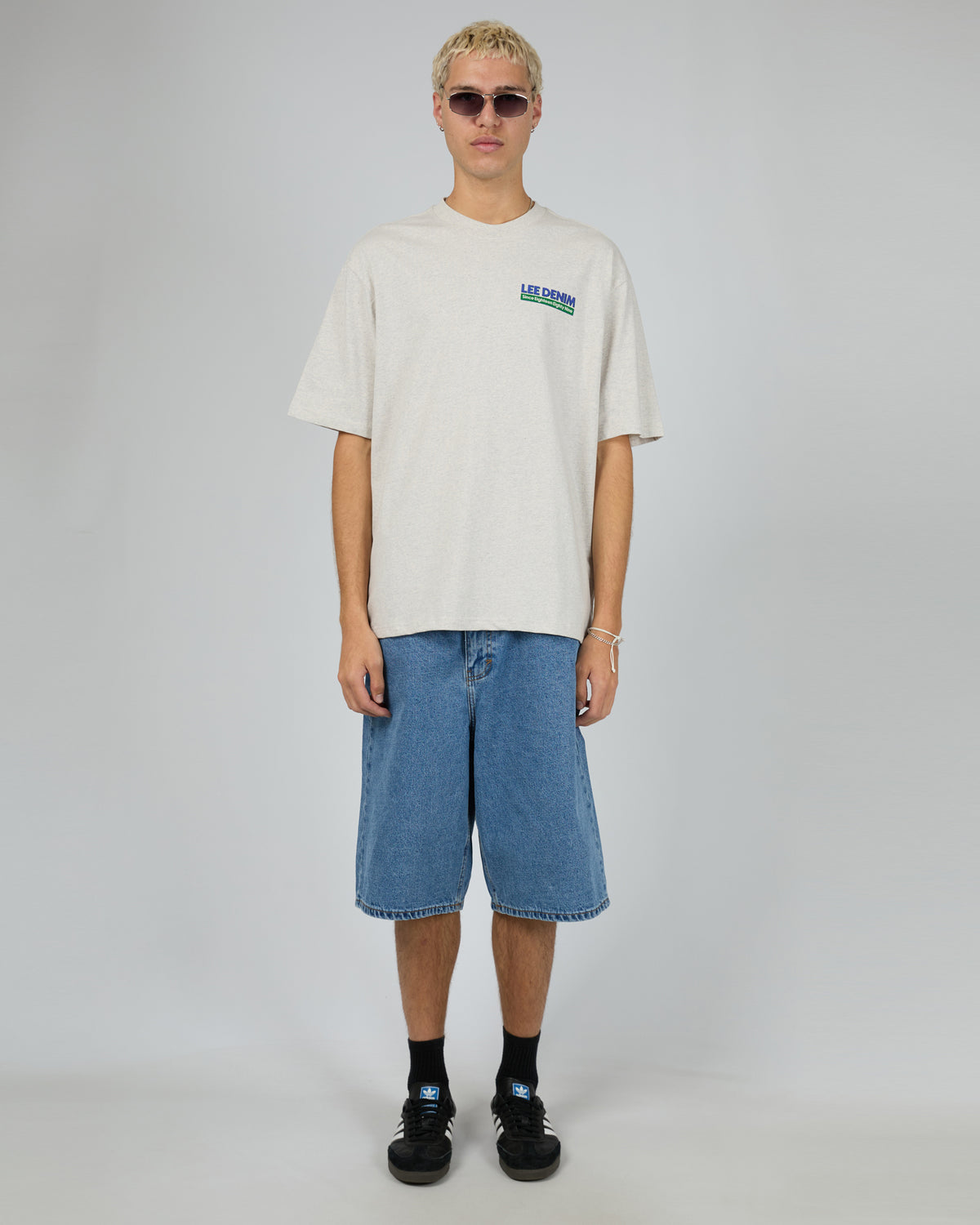 Trade Baggy Tee Grey Marle