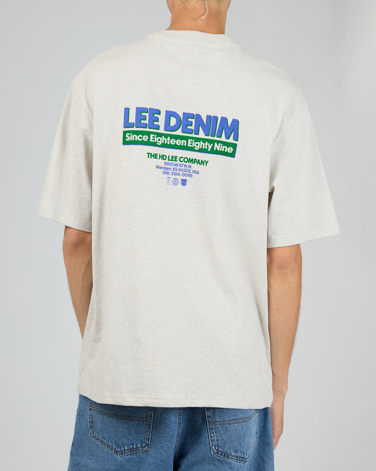 Trade Baggy Tee Grey Marle