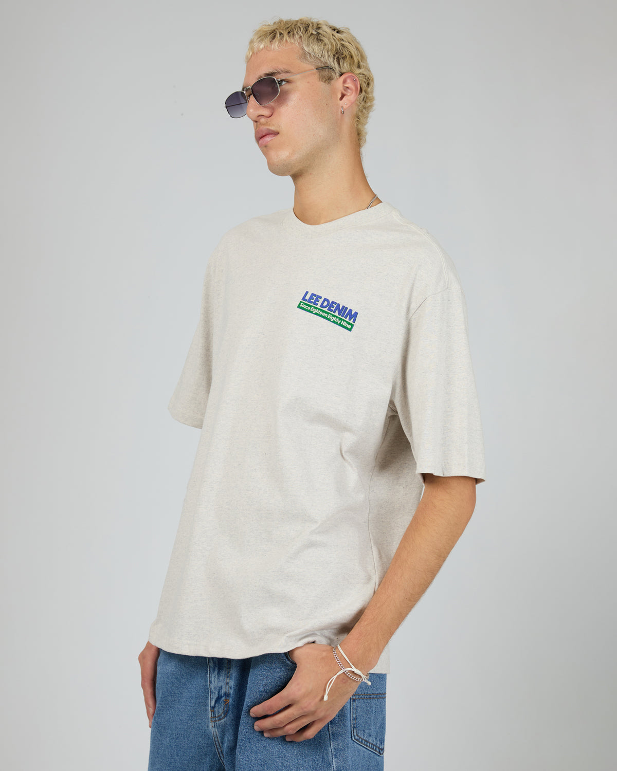 Trade Baggy Tee Grey Marle