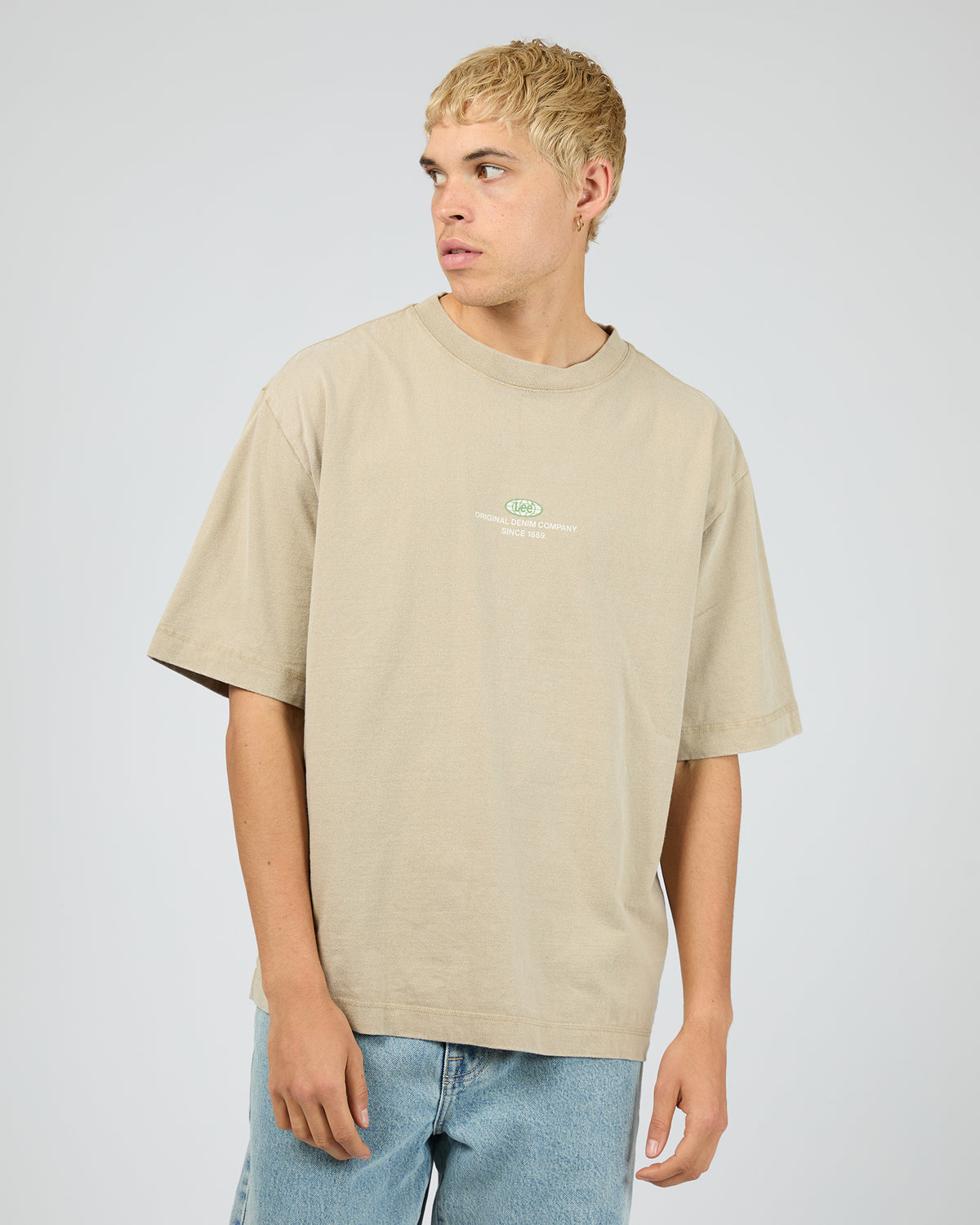 Worldwide Boxcut Tee Union Stone