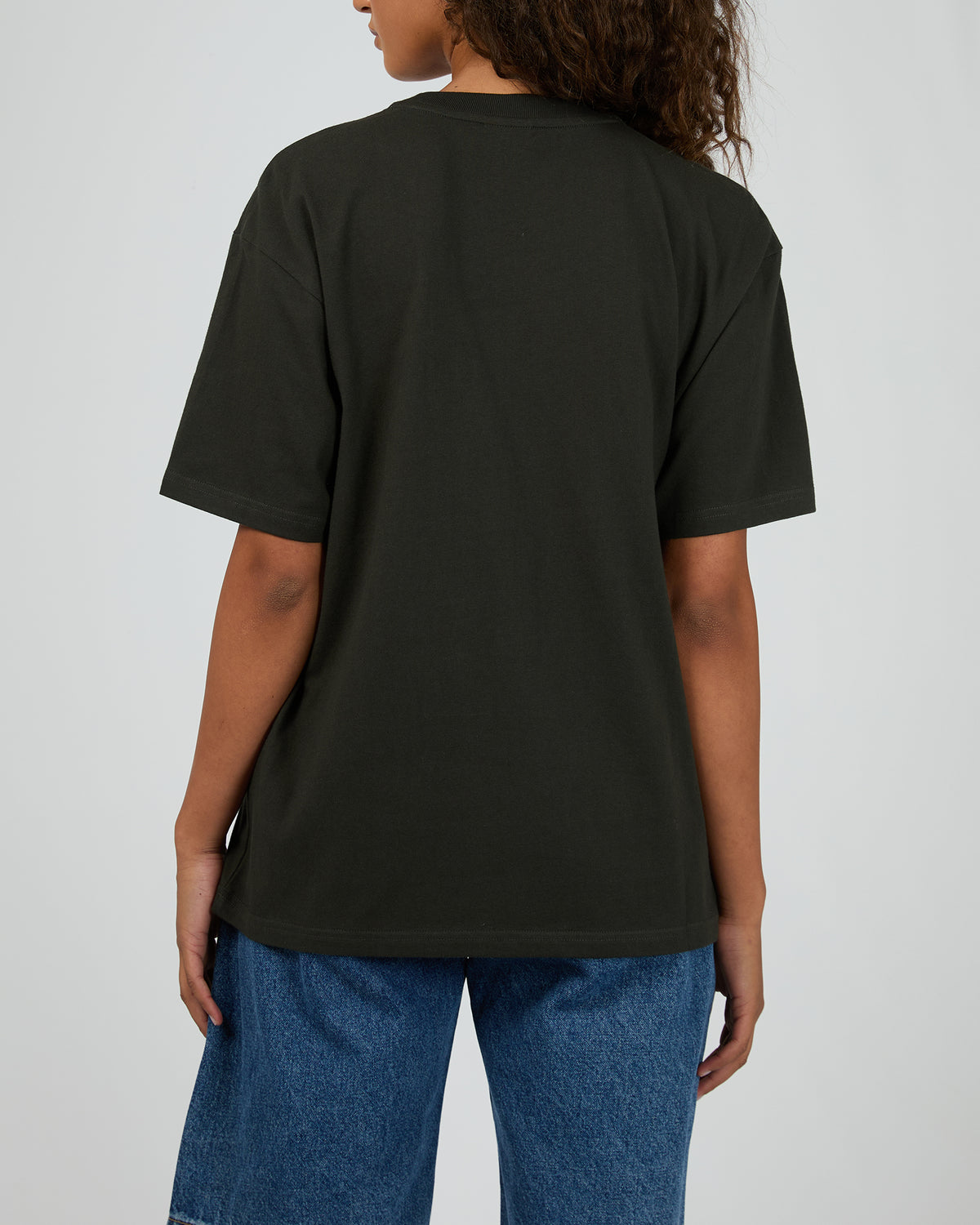 Streets Baggy Tee Worn Black