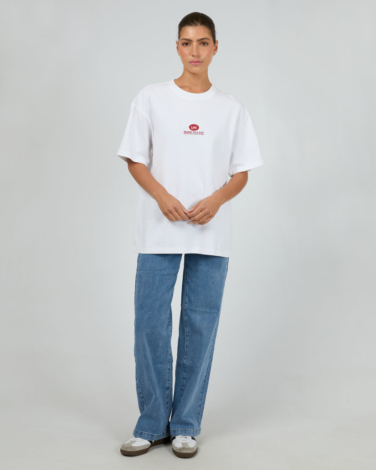 Billboard Baggy Tee Optic White