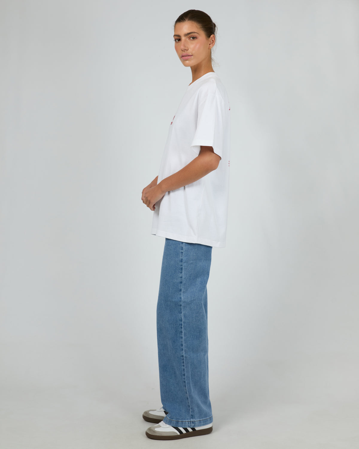 Billboard Baggy Tee Optic White