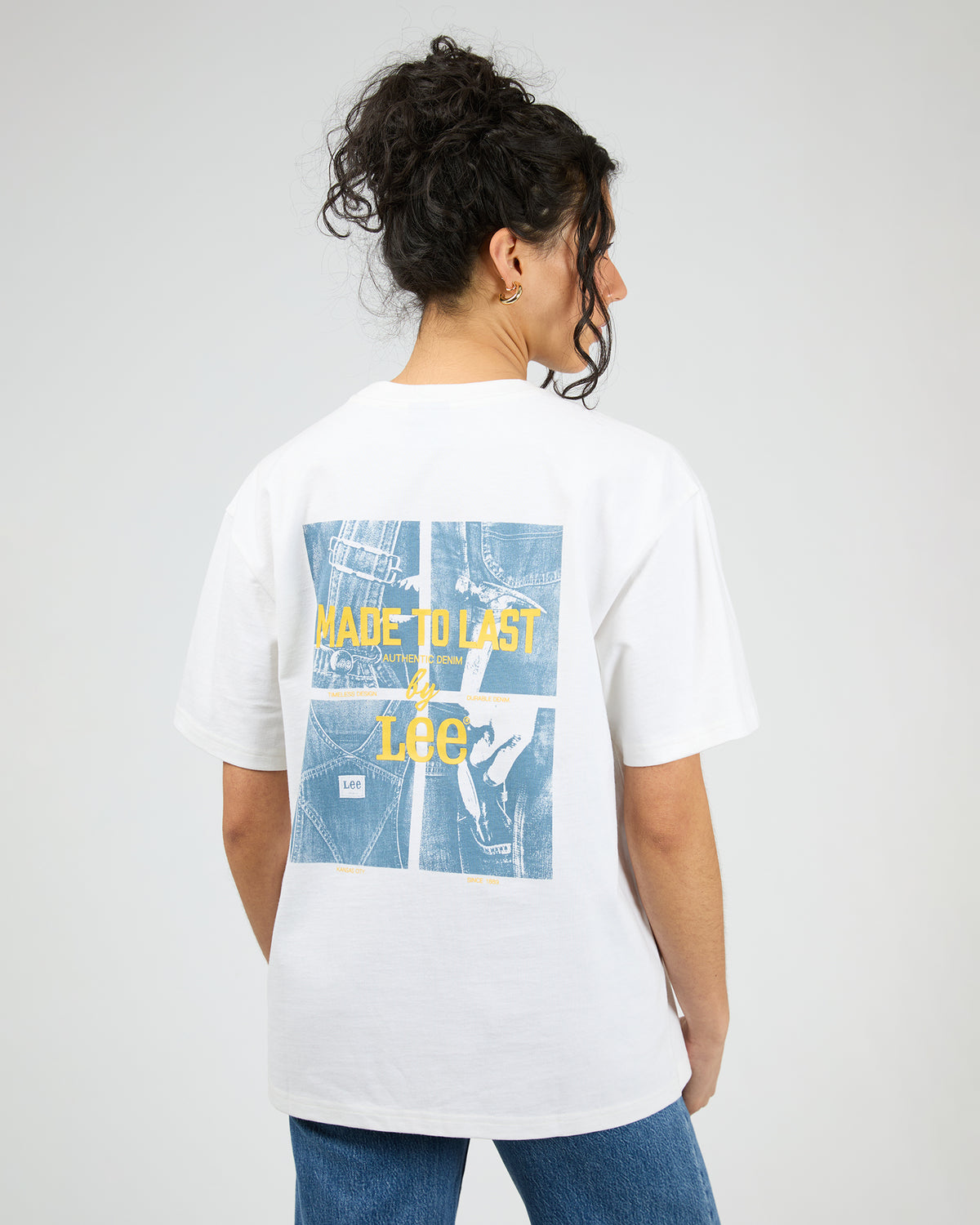 Authentic Baggy Tee Optic White