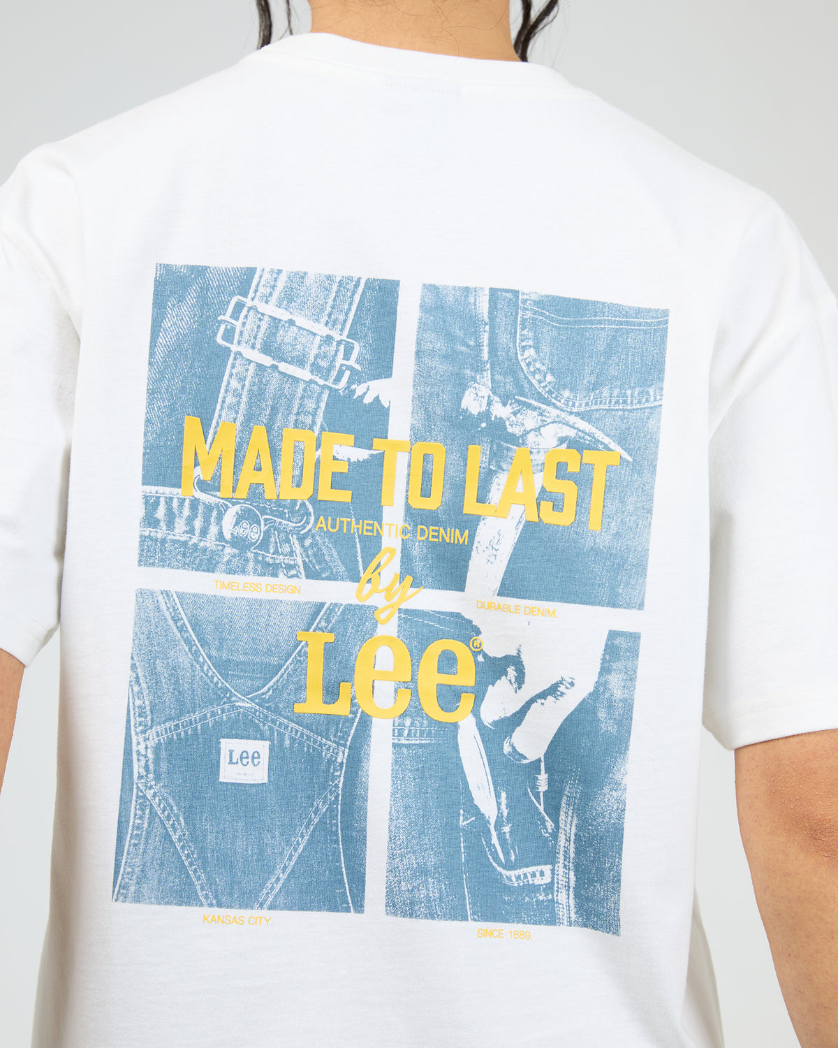 Authentic Baggy Tee Optic White