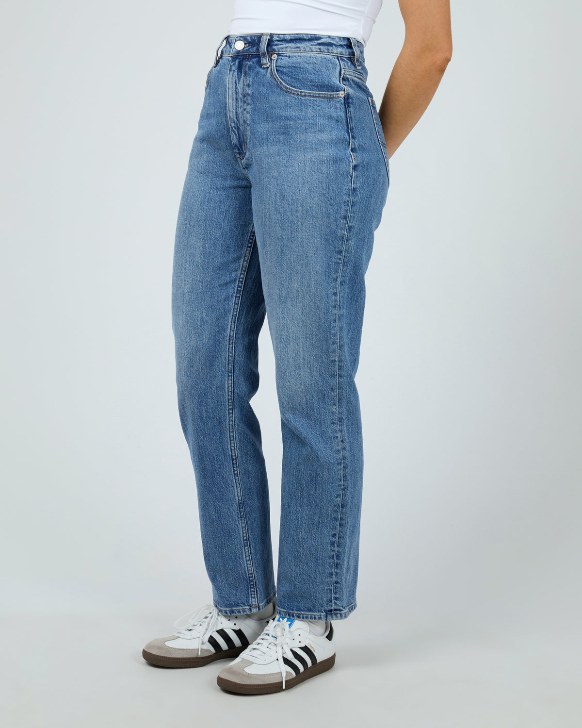High Straight Indigo Lake Blue