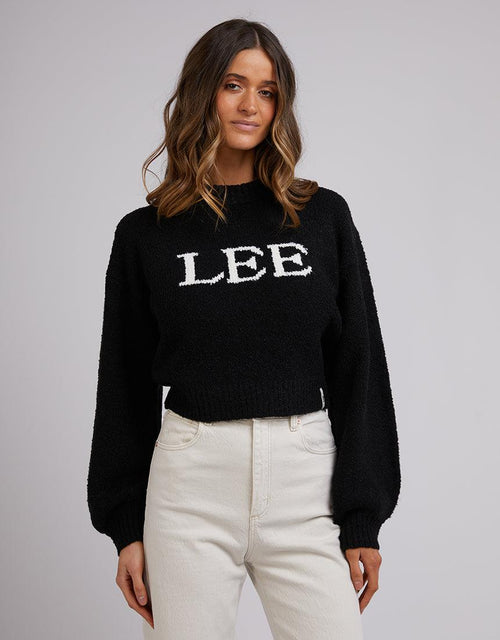 Lee-Autograph Knit Black-Edge Clothing