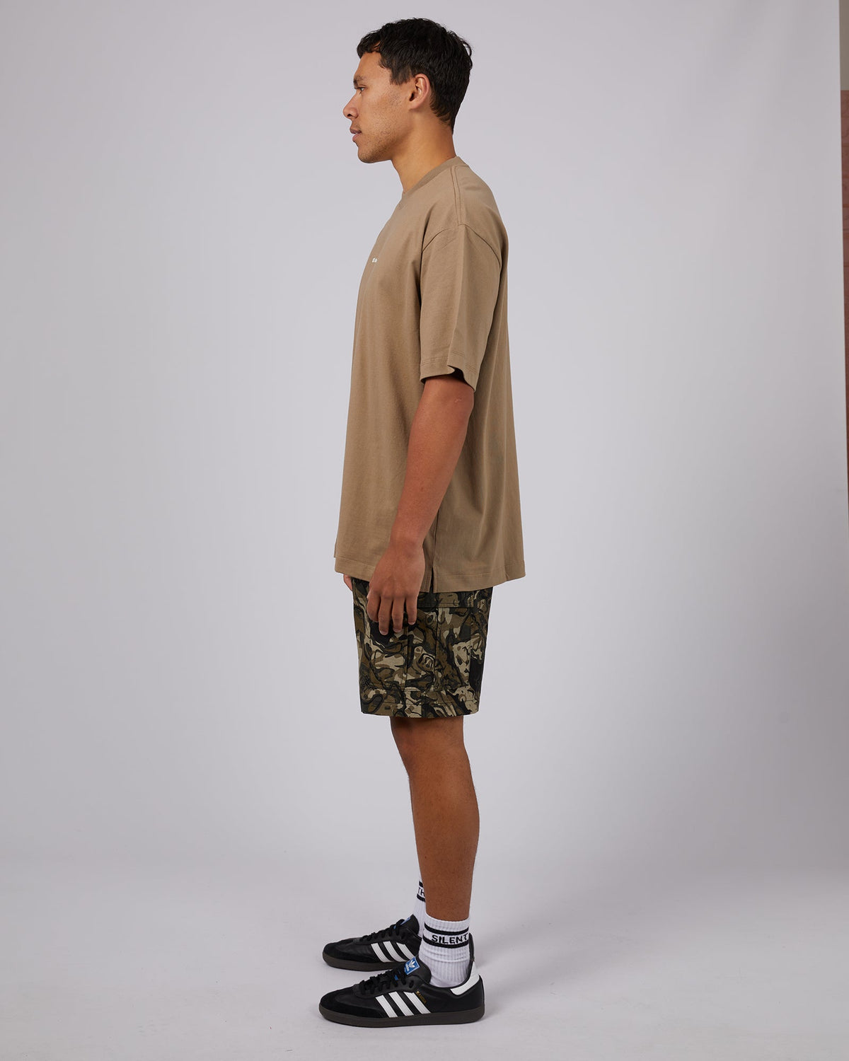 Lee-Denim Co Boxed Baggy Tee Bark-Edge Clothing