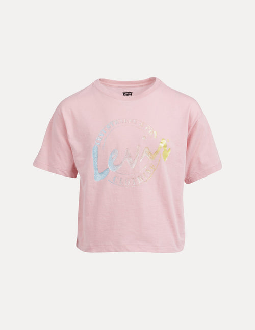 Levis-Ss Meet & Greet Batwing Quartz Pink Quartz Pink-Edge Clothing