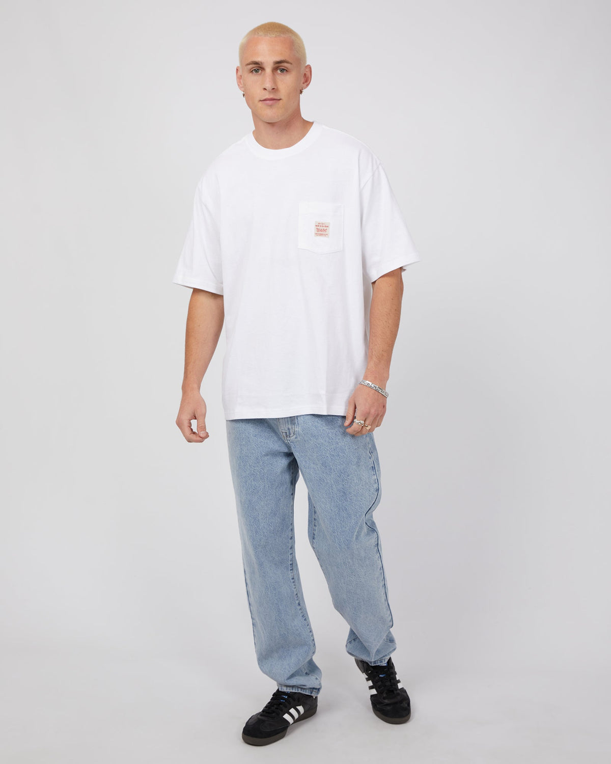 Levis-Ss Workwear Tee White-Edge Clothing