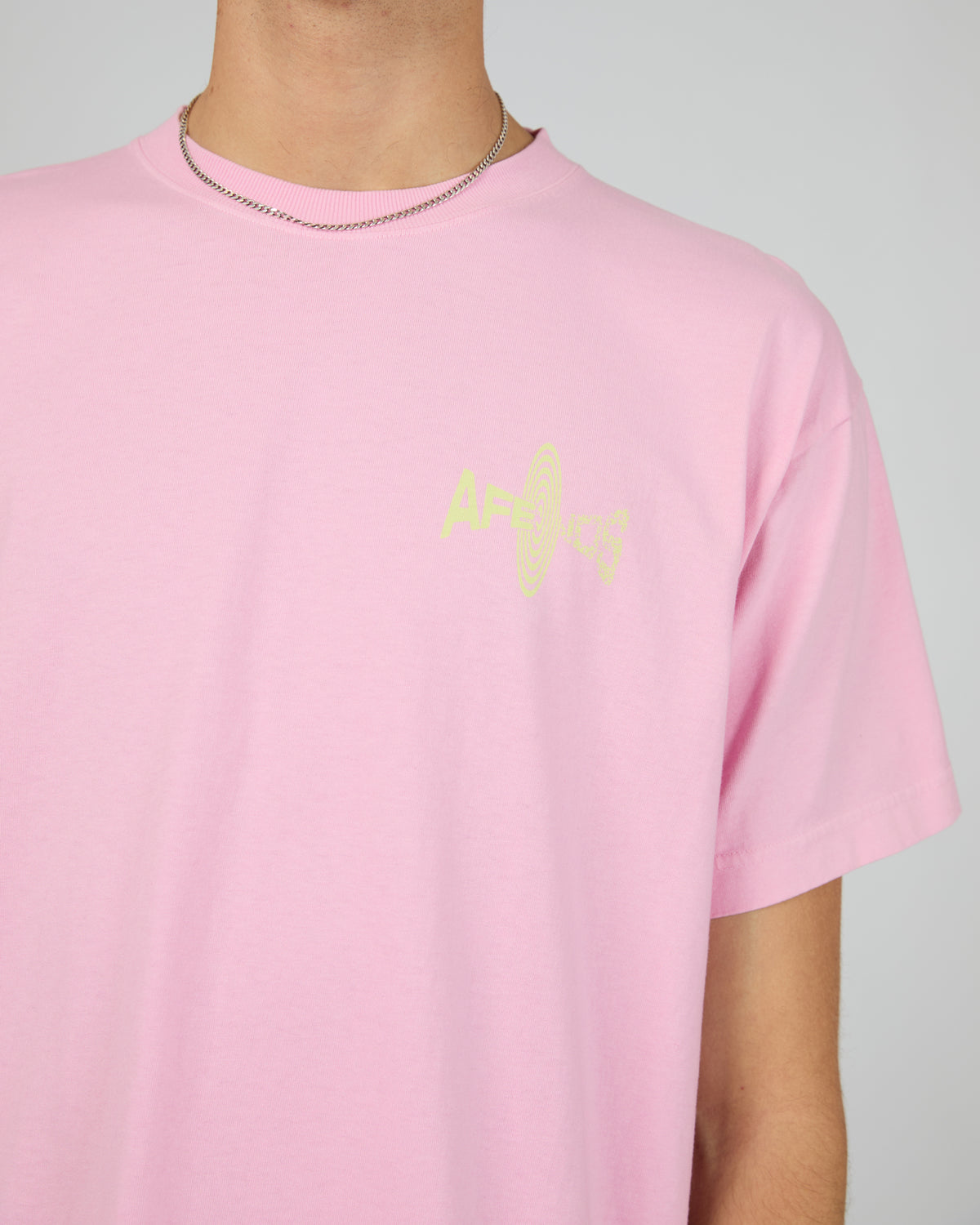 Altered Heavy Weight Boxy Fit Tee Vintage Pink