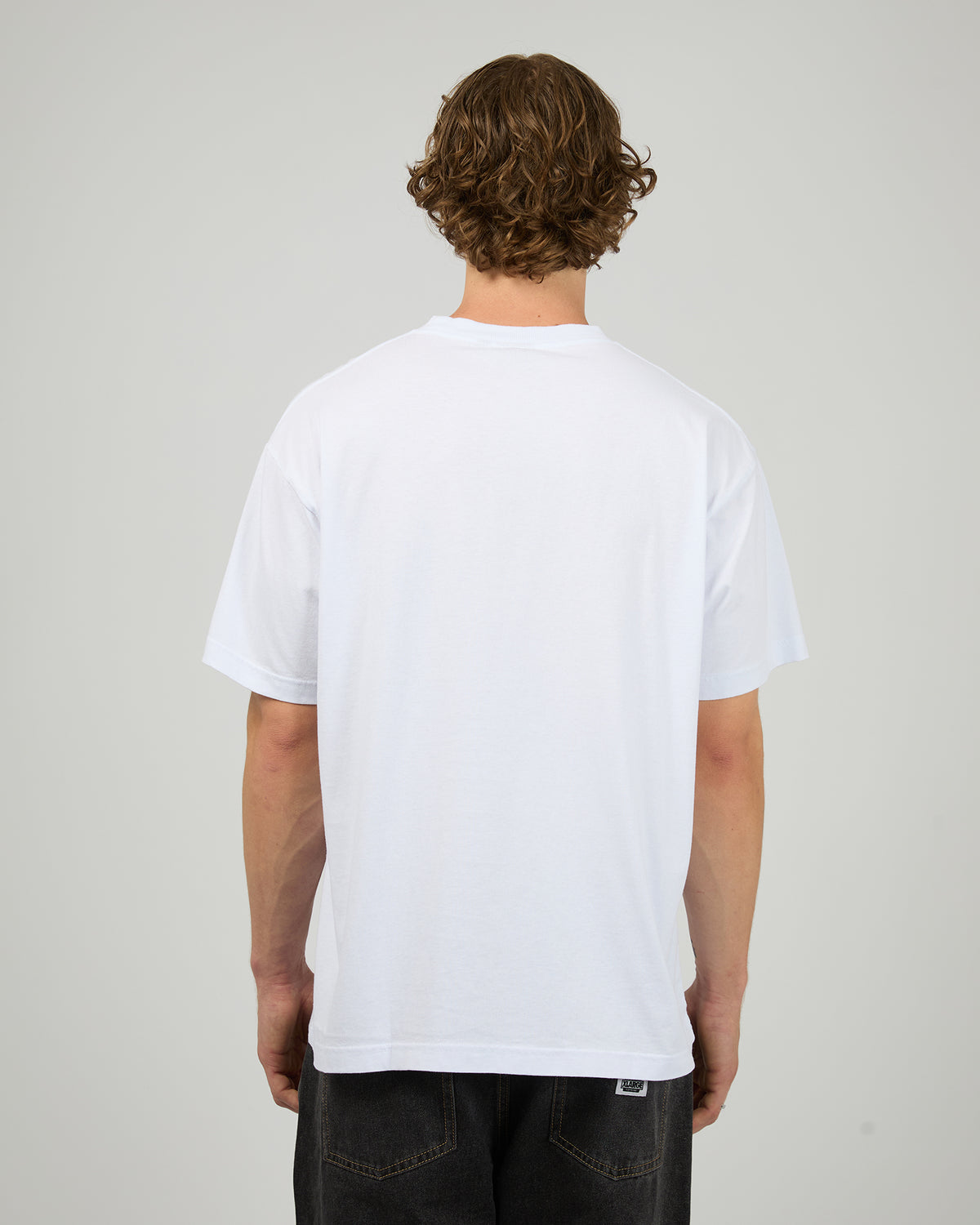Flame On Recycled Boxy Fit Tee White