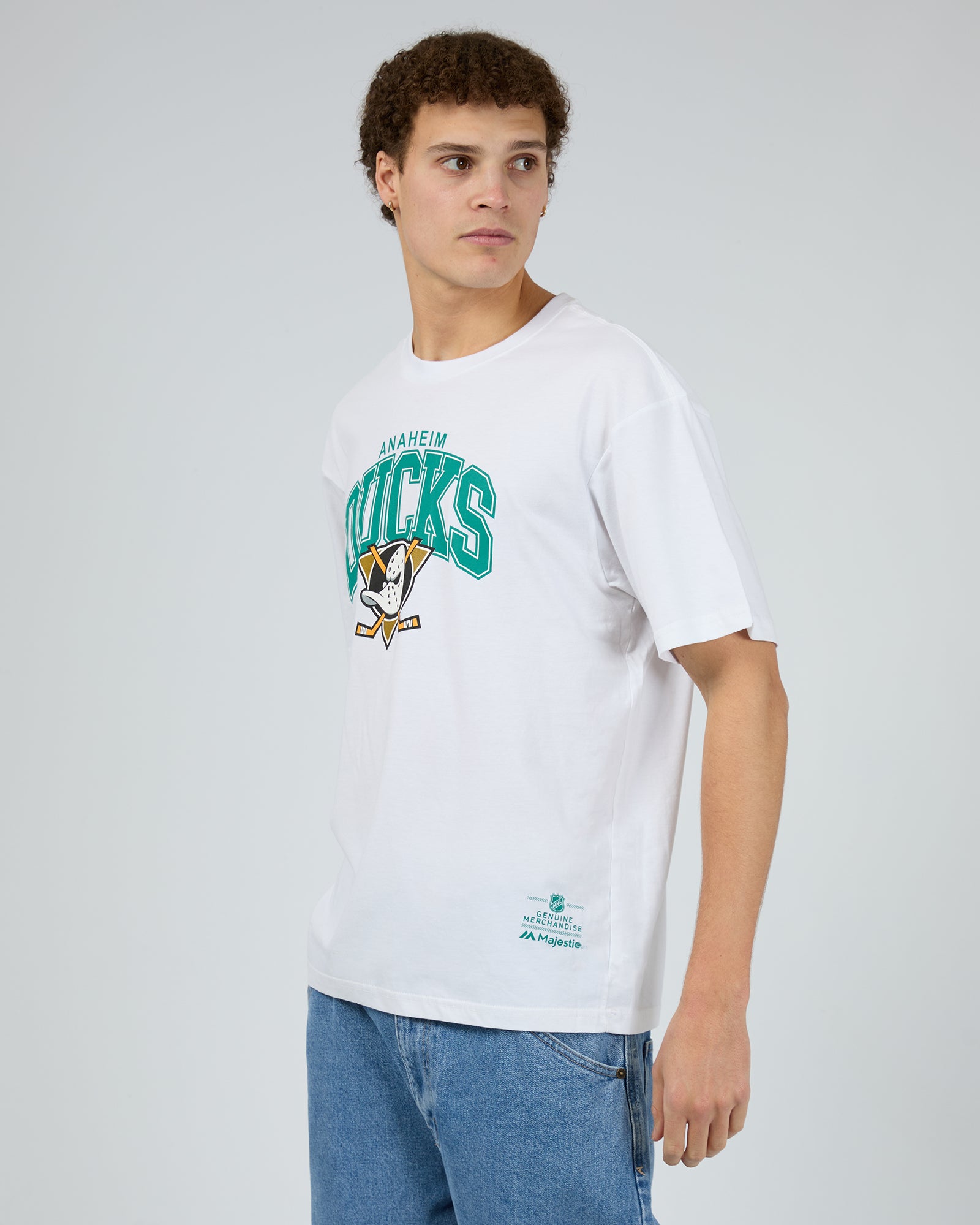 Logo Arch Tee Ducks White Edge Clothing