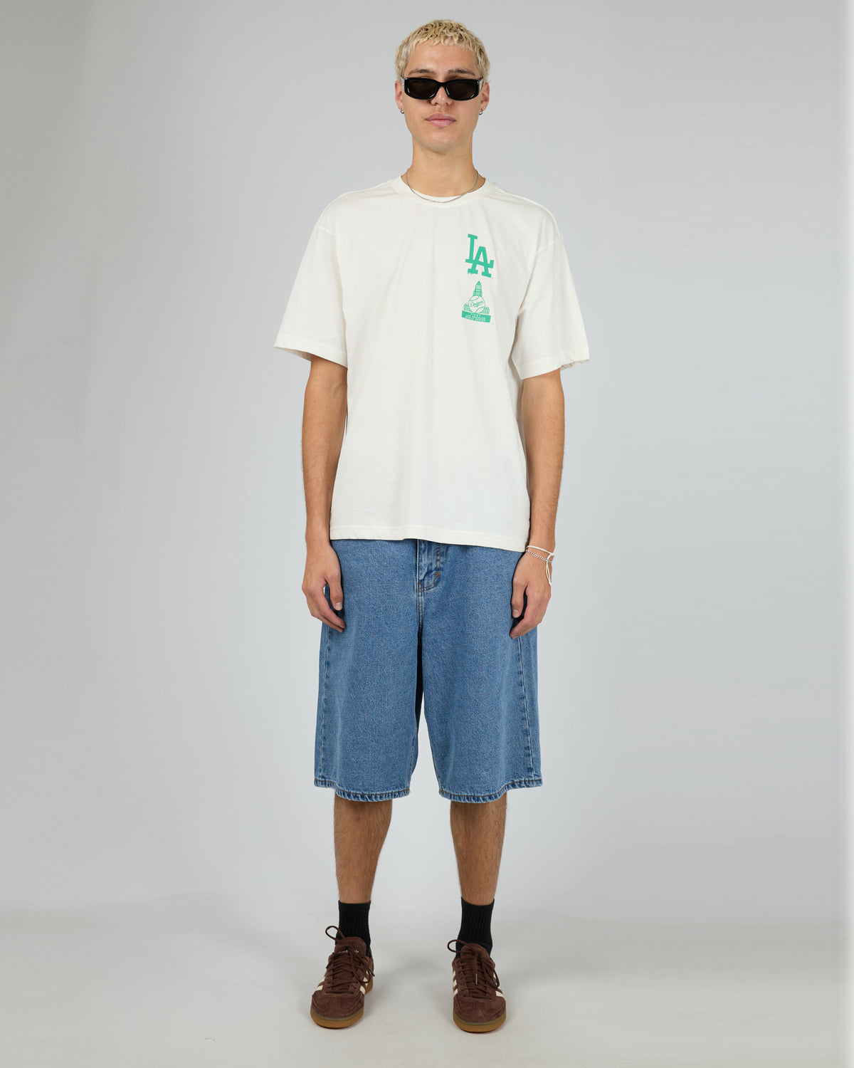 World Series Era Tee Dodgers Grey Marle
