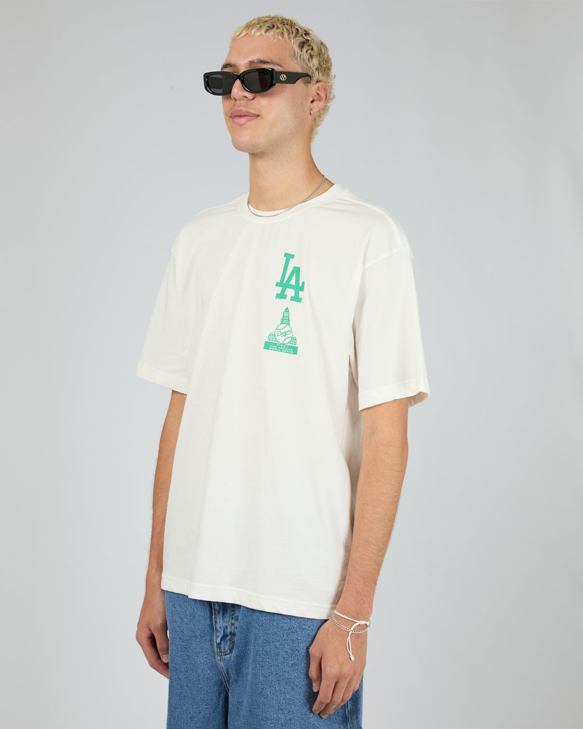 World Series Era Tee Dodgers Grey Marle