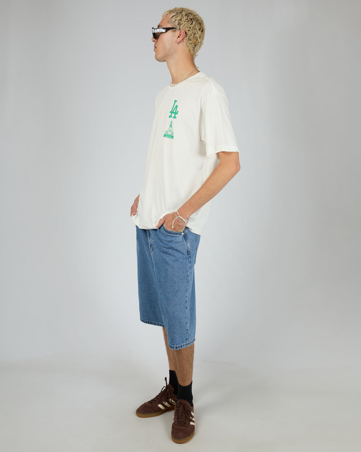 World Series Era Tee Dodgers Grey Marle