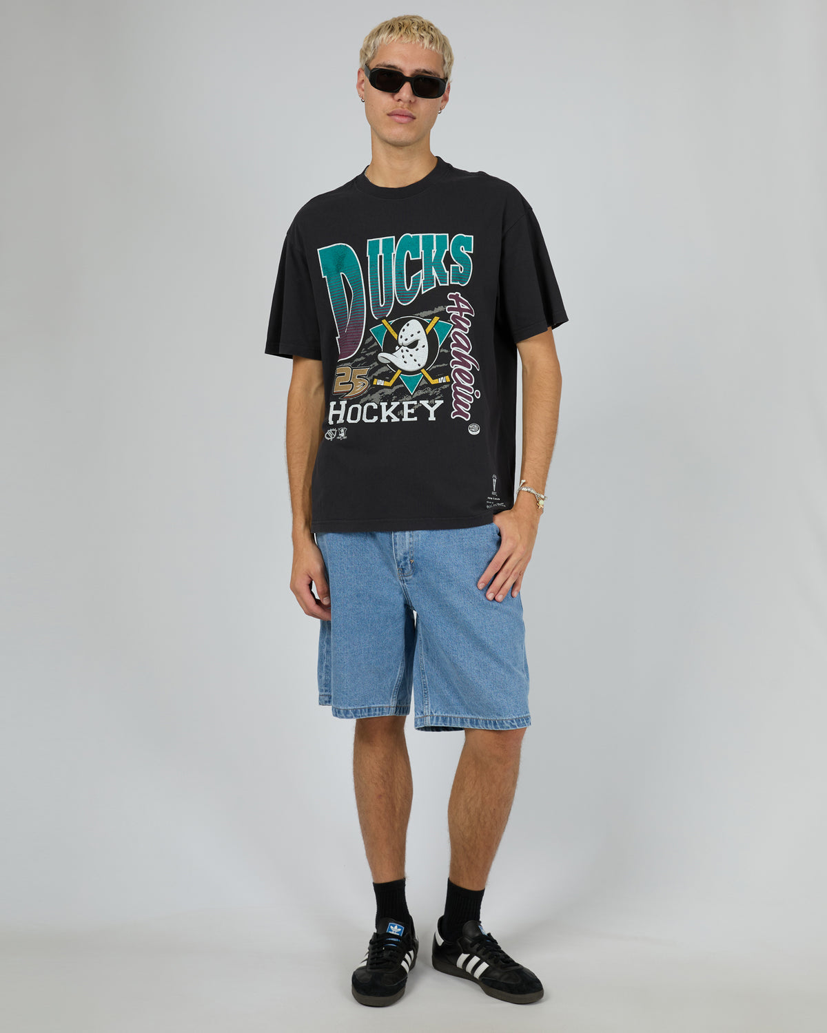 Basket Tee Ducks Black