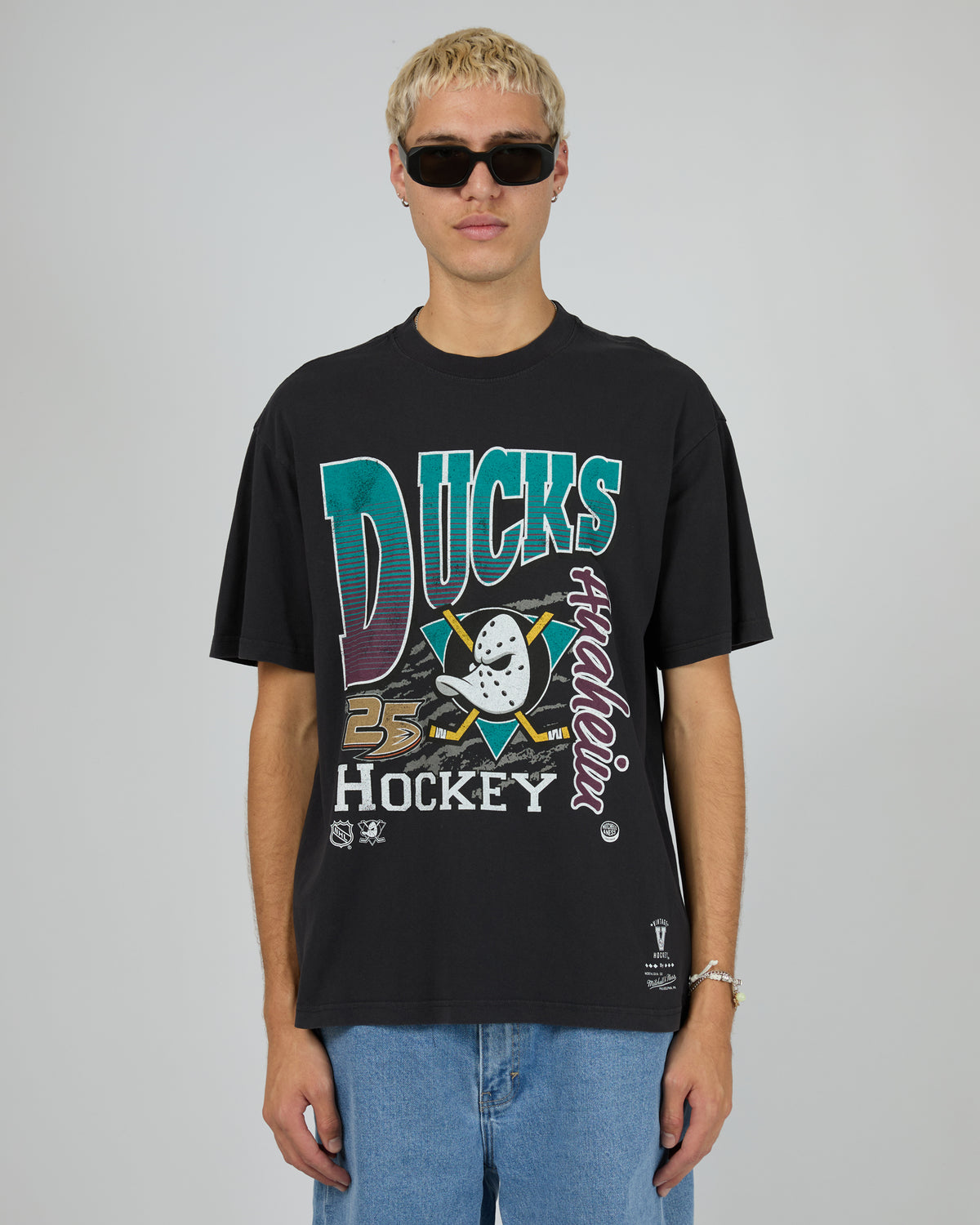 Basket Tee Ducks Black