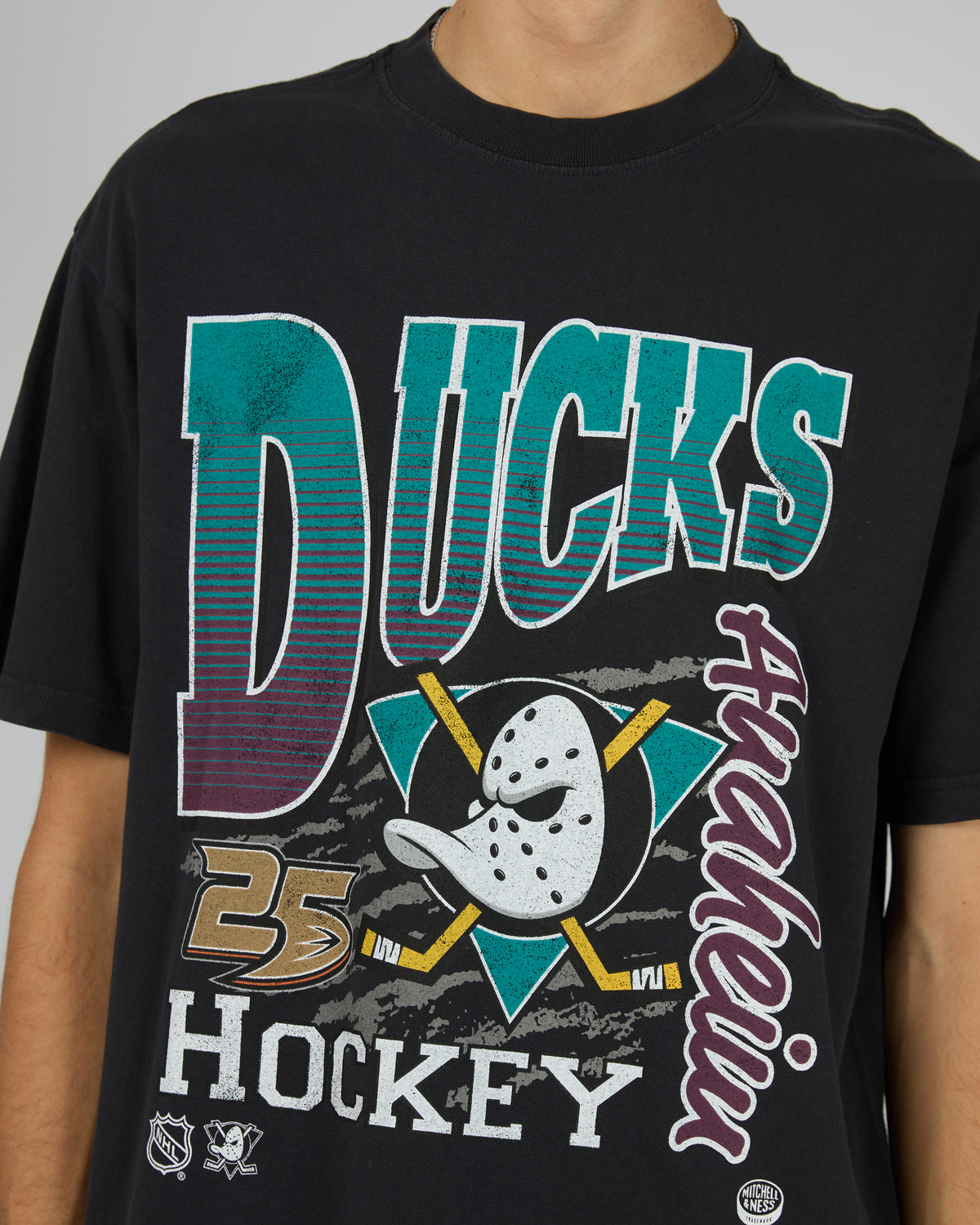 Basket Tee Ducks Black