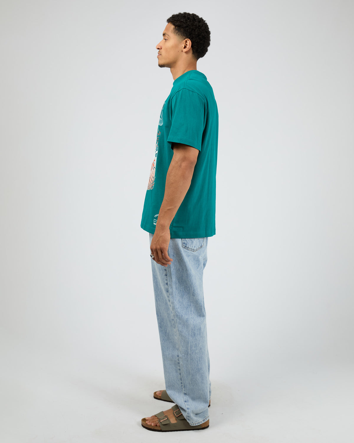 Hardlight Tee Dolphin Blue