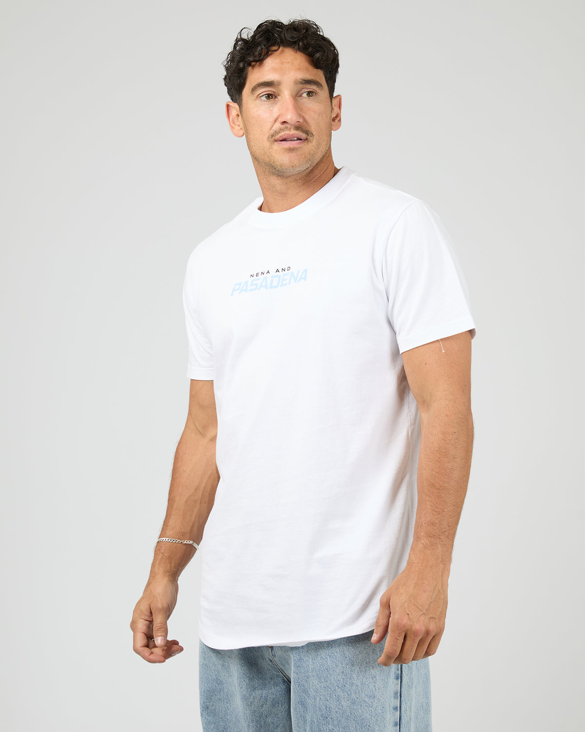 Unified Dual Curved Tee White