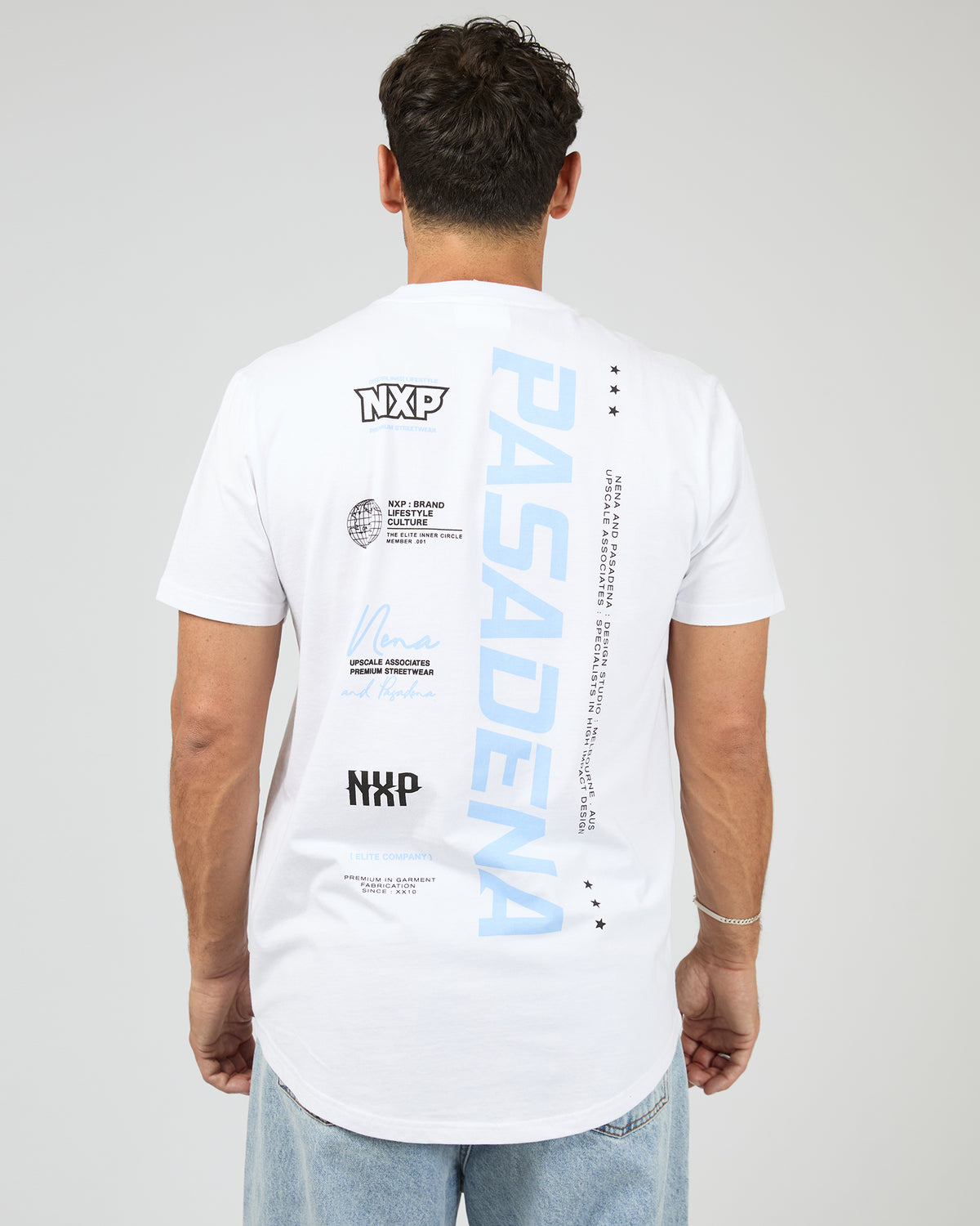 Unified Dual Curved Tee White
