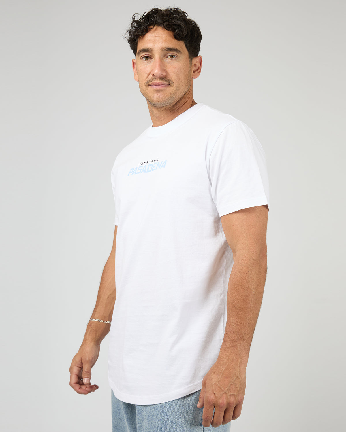 Unified Dual Curved Tee White