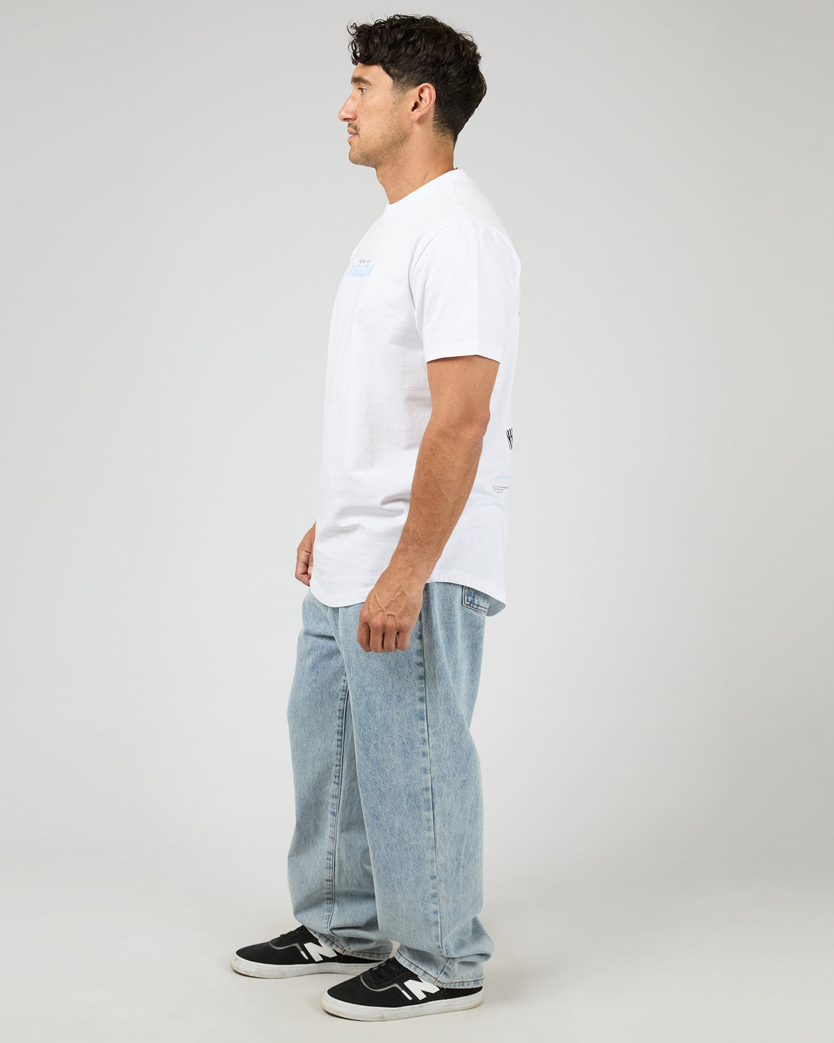 Unified Dual Curved Tee White