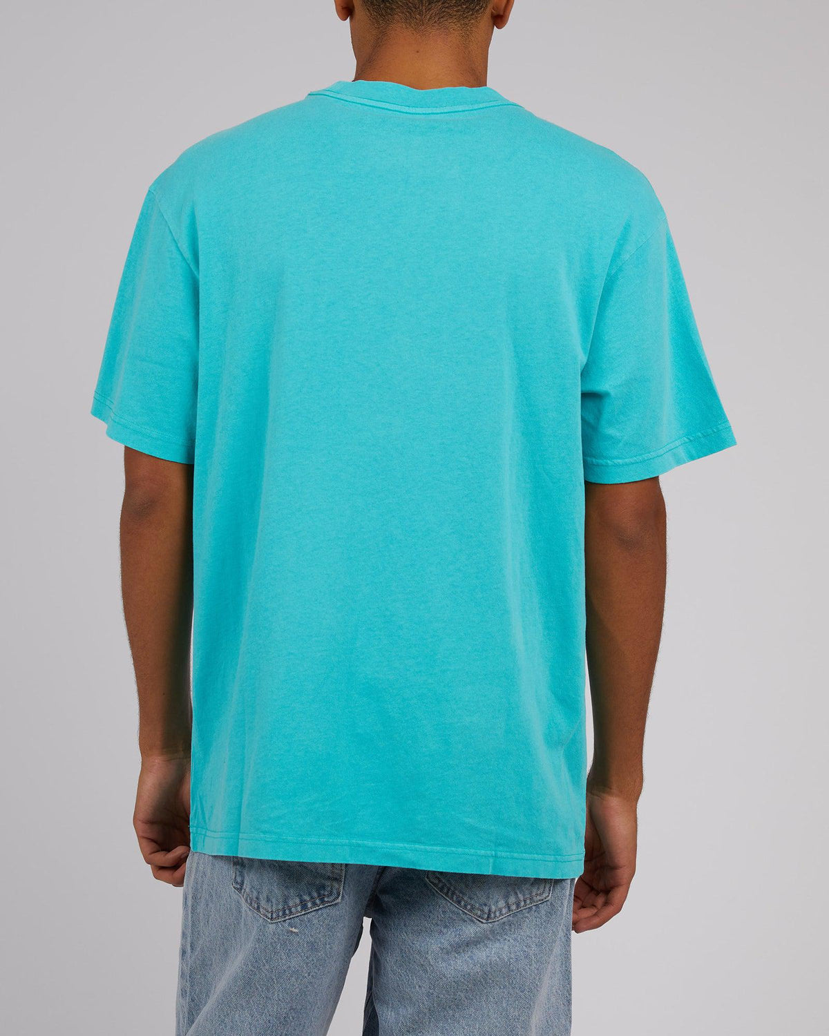 Mitchell &amp; Ness-Brush Off Tee Spurs Teal-Edge Clothing