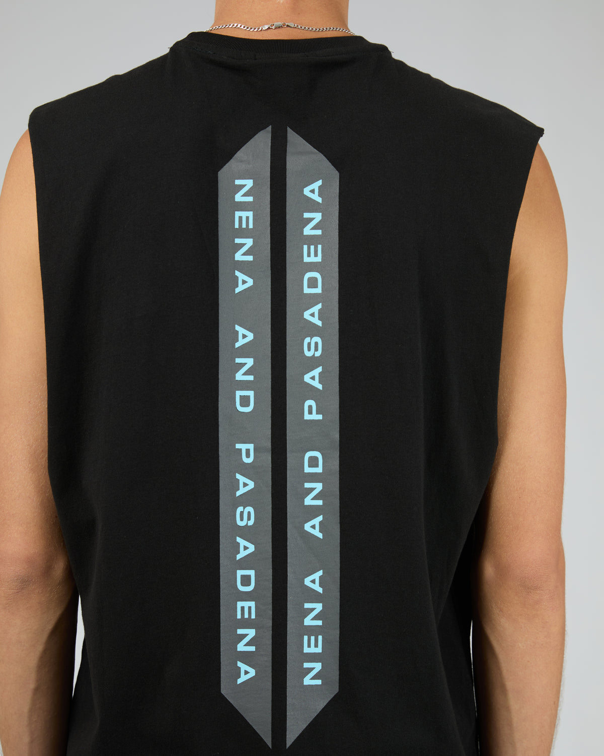 Caution Scoop Back Muscle Black