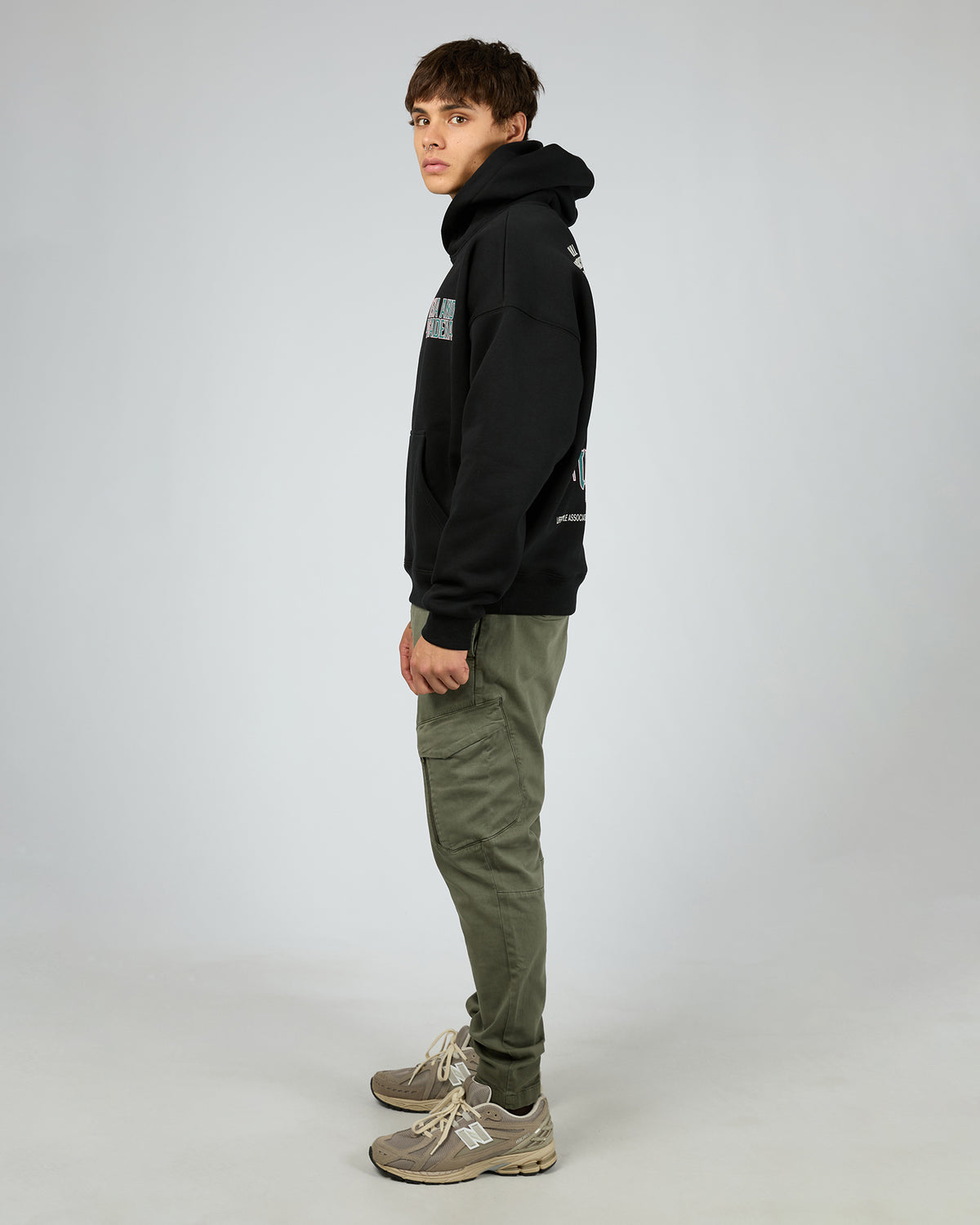 Battle Box Fit Hoodie Black