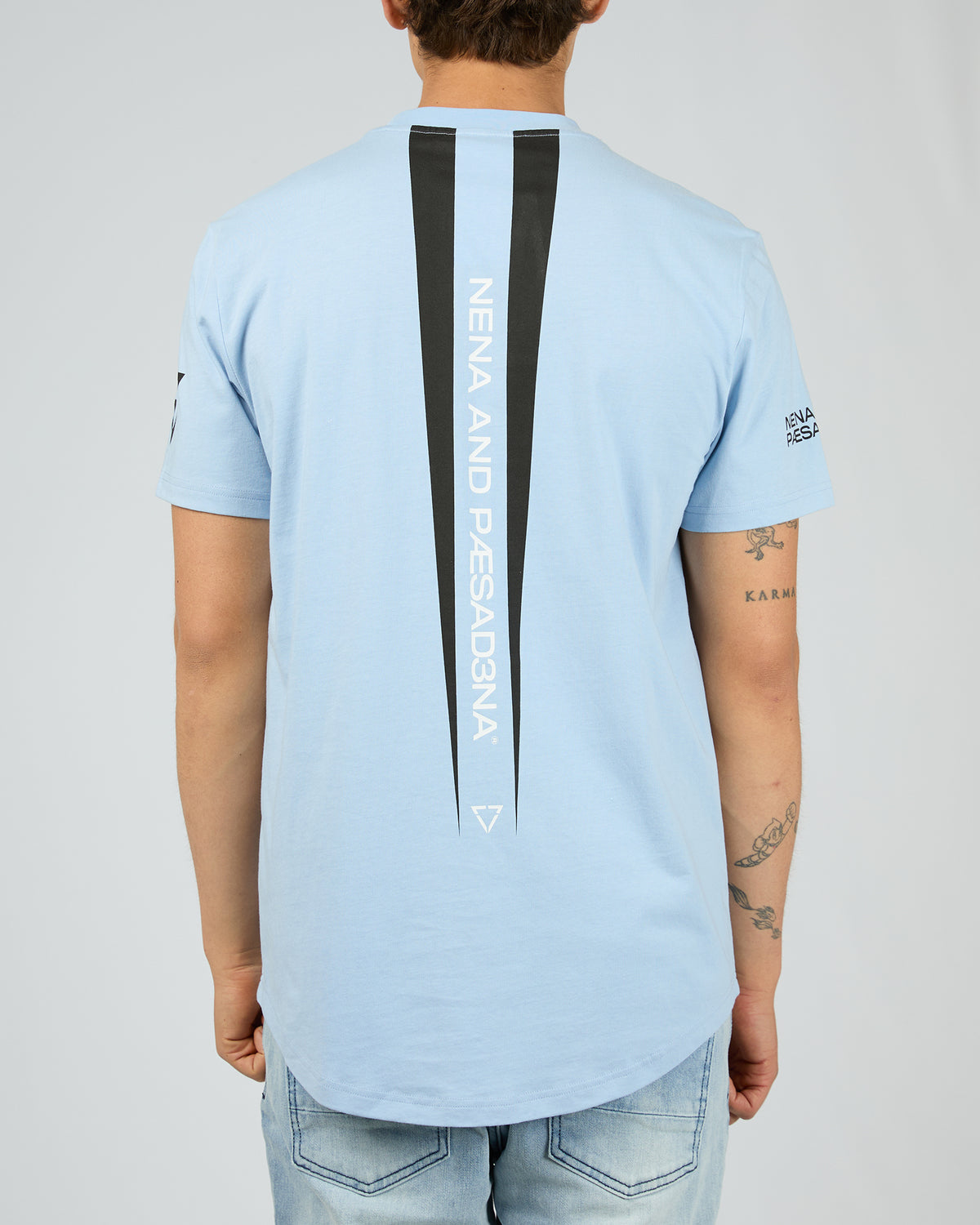 Legion Dual Curved Tee Blue