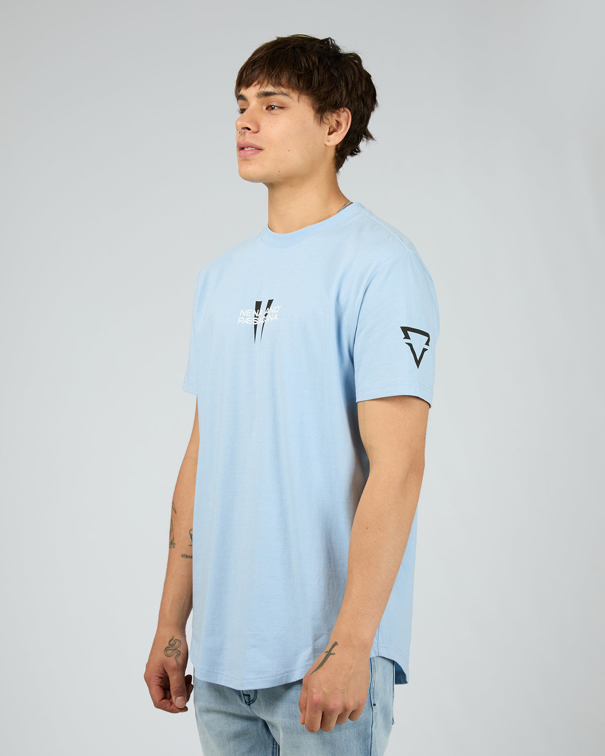 Legion Dual Curved Tee Blue