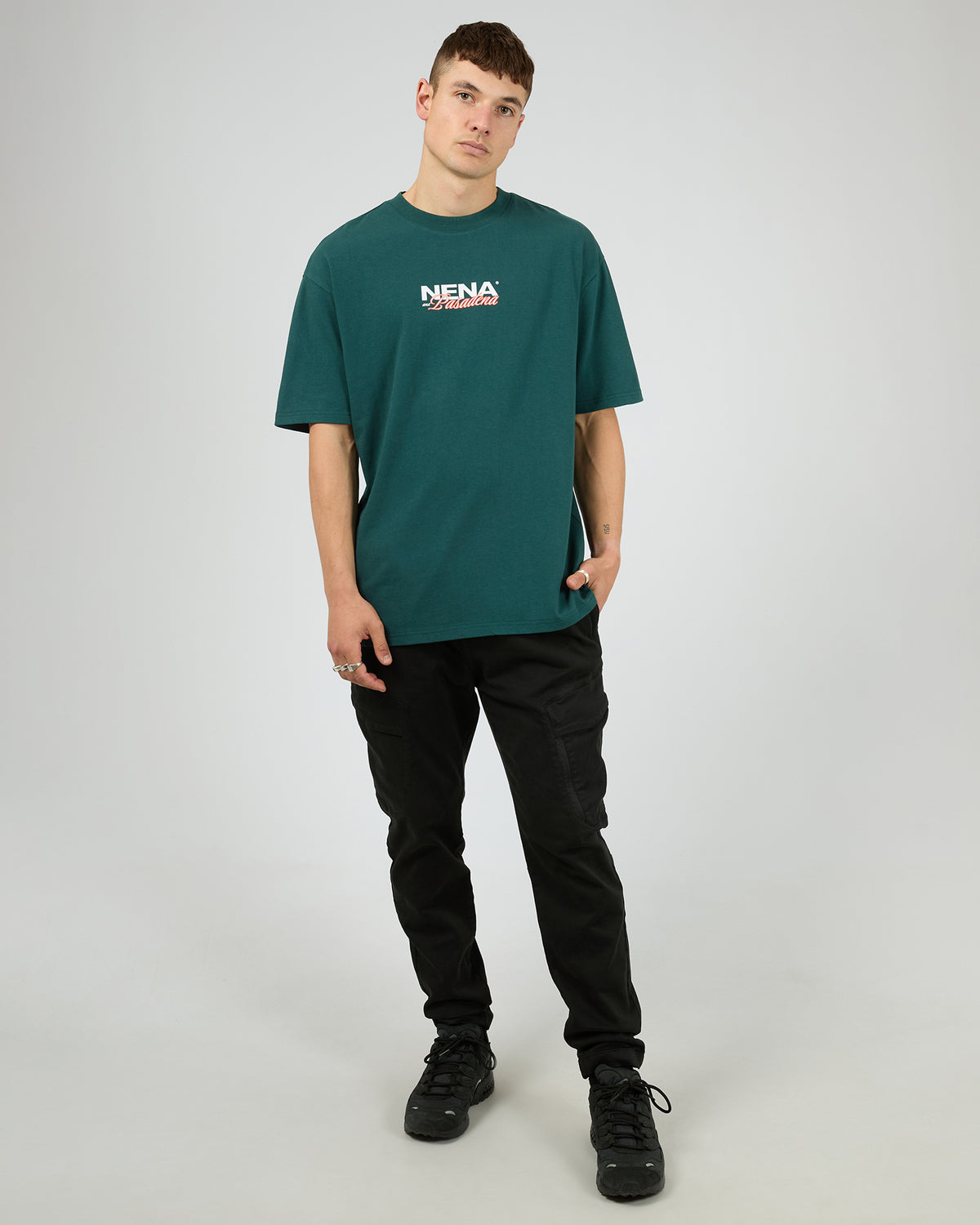 Artillery Box Fit Tee Sea Moss