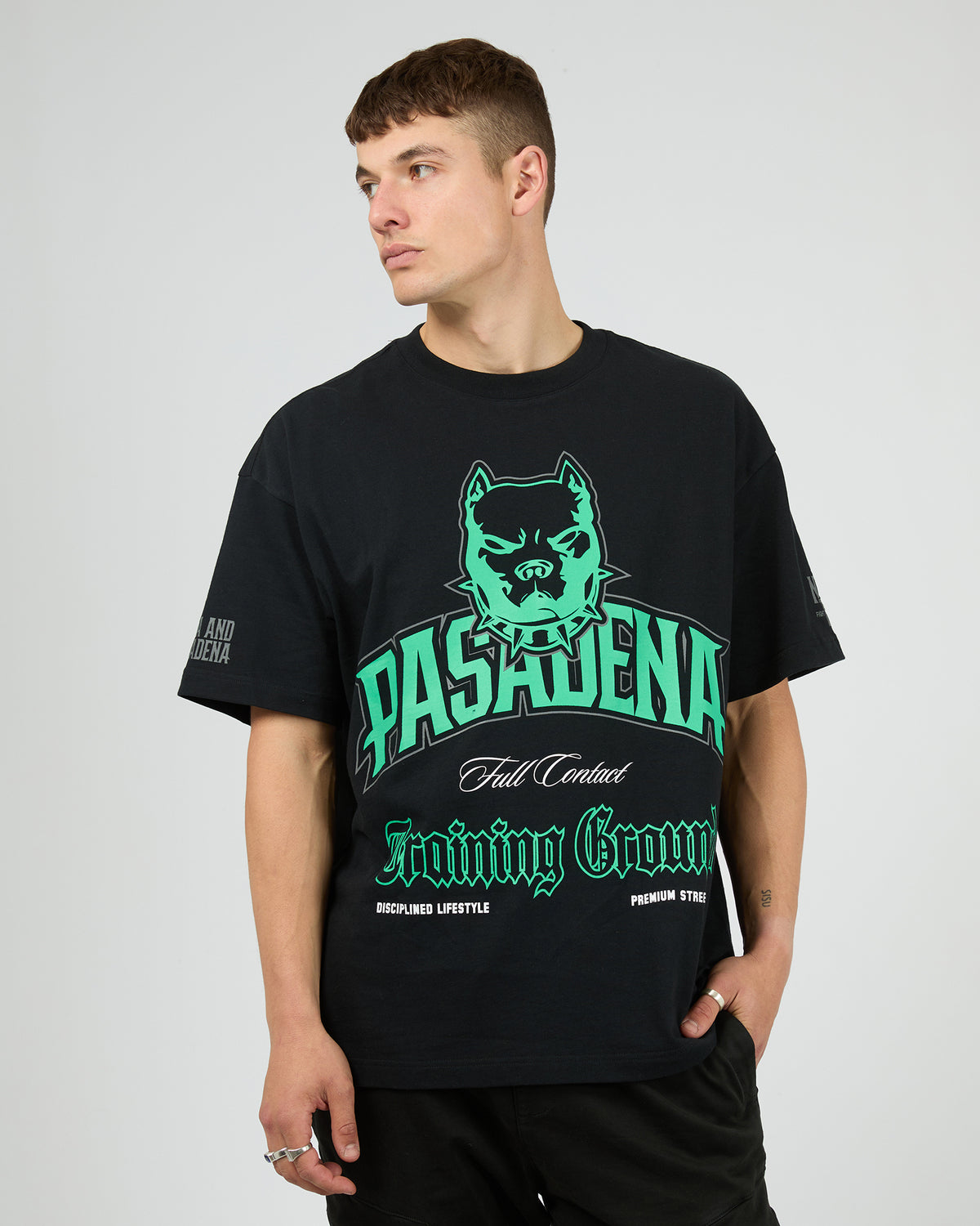Trained Raptor Tee Black