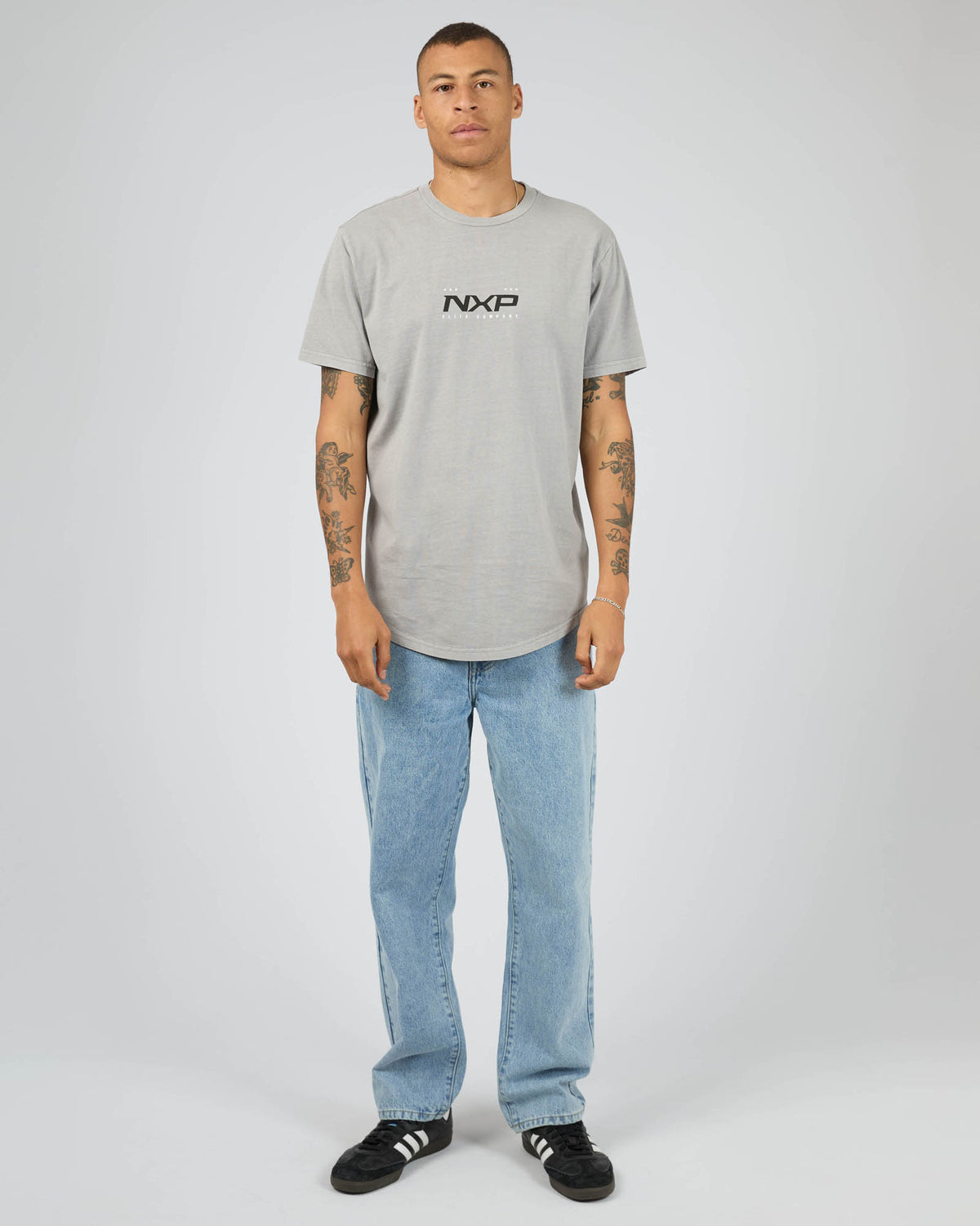 Deliberate Dual Curved Tee Alloy