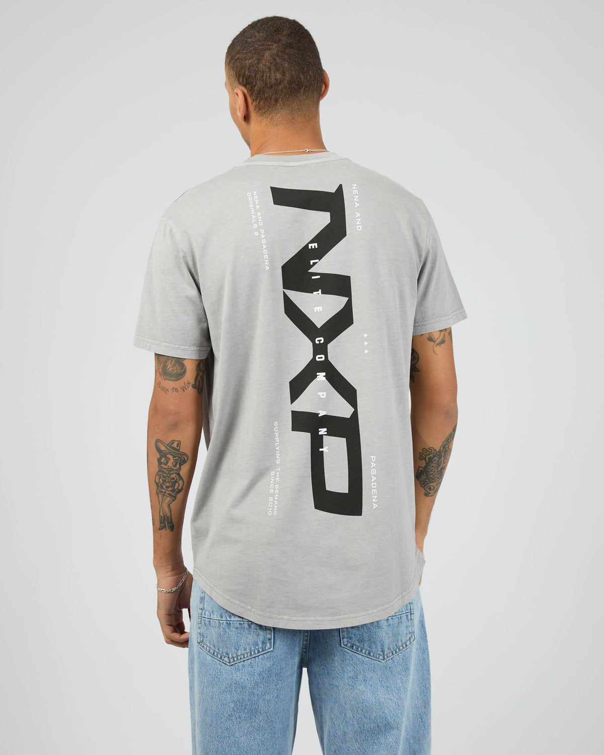 Deliberate Dual Curved Tee Alloy