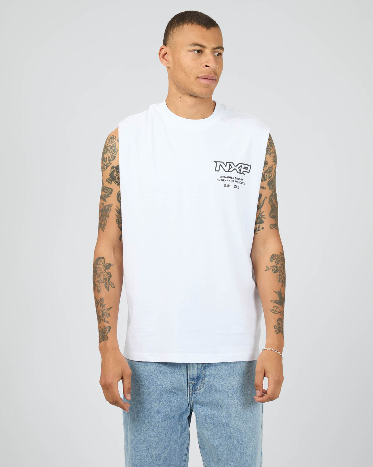 Champion Raptor Muscle White