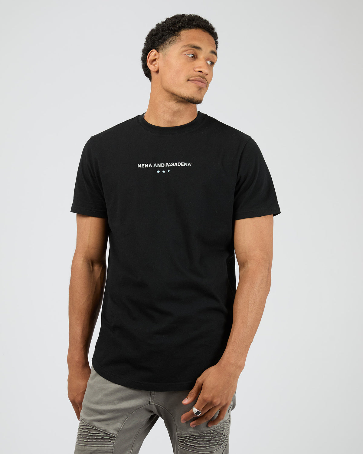 Unleash Dual Curved Tee Black