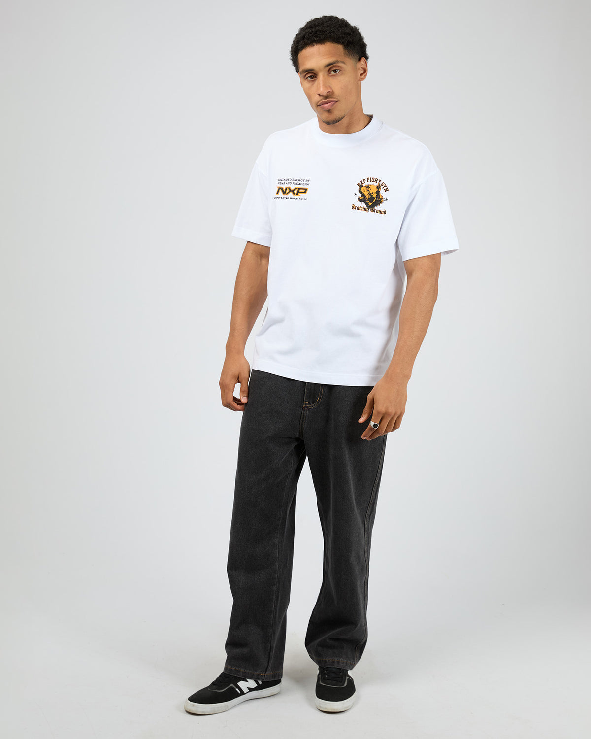 Beast Mode Raptor Tee White