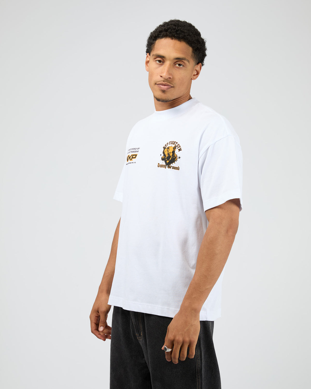 Beast Mode Raptor Tee White