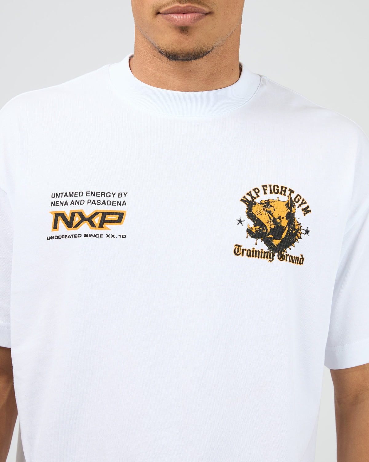 Beast Mode Raptor Tee White