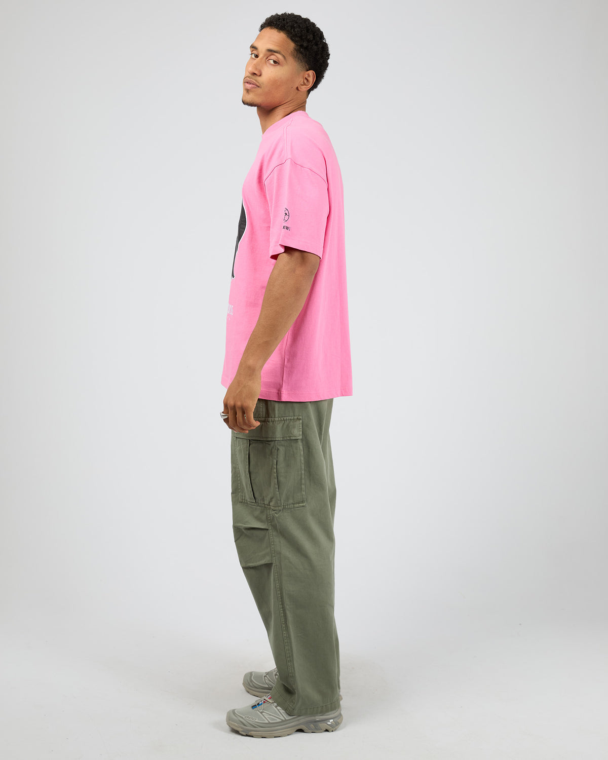 Preach Raptor Tee Pink