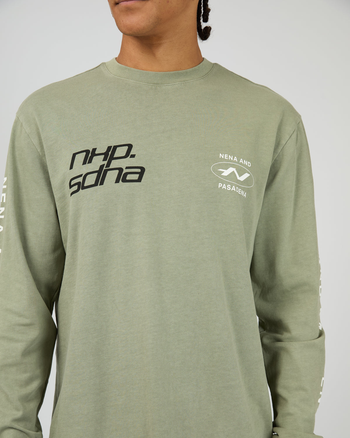 Sector Relaxed Long Sleeve Tee Shadow