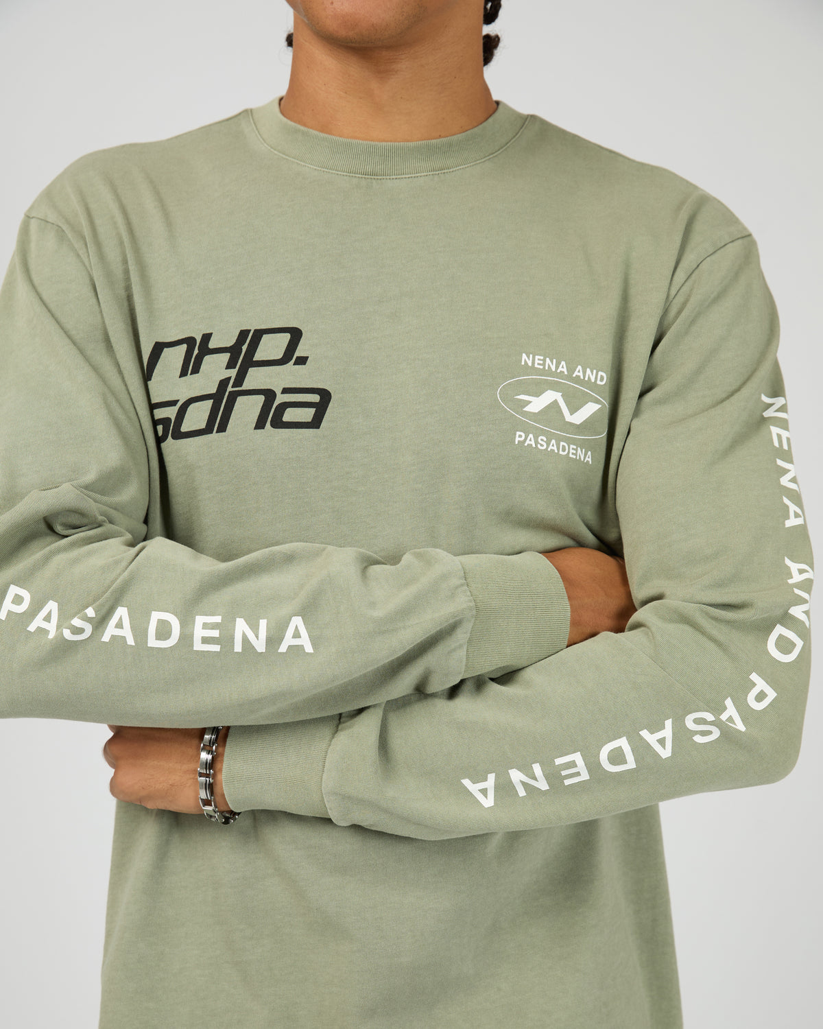 Sector Relaxed Long Sleeve Tee Shadow