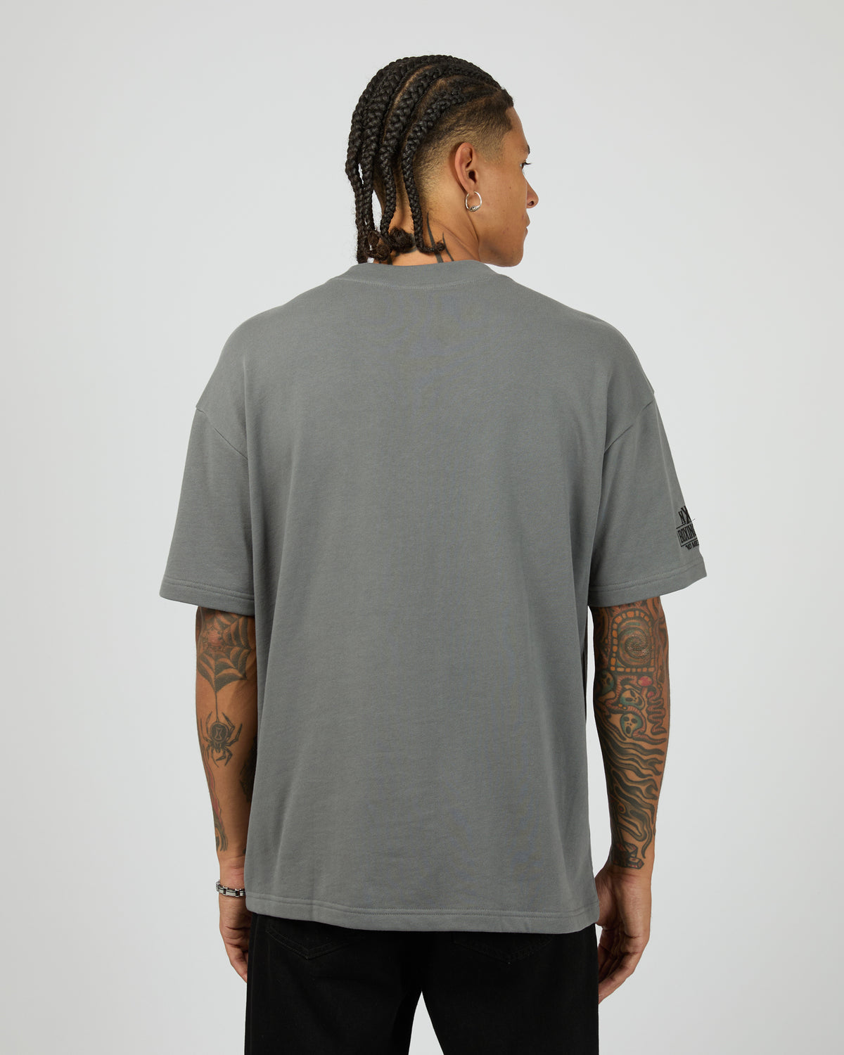 Victory Loopback Raptor Tee Charcoal