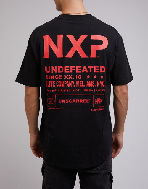 Nena and Pasadena-District Tee Black-Edge Clothing