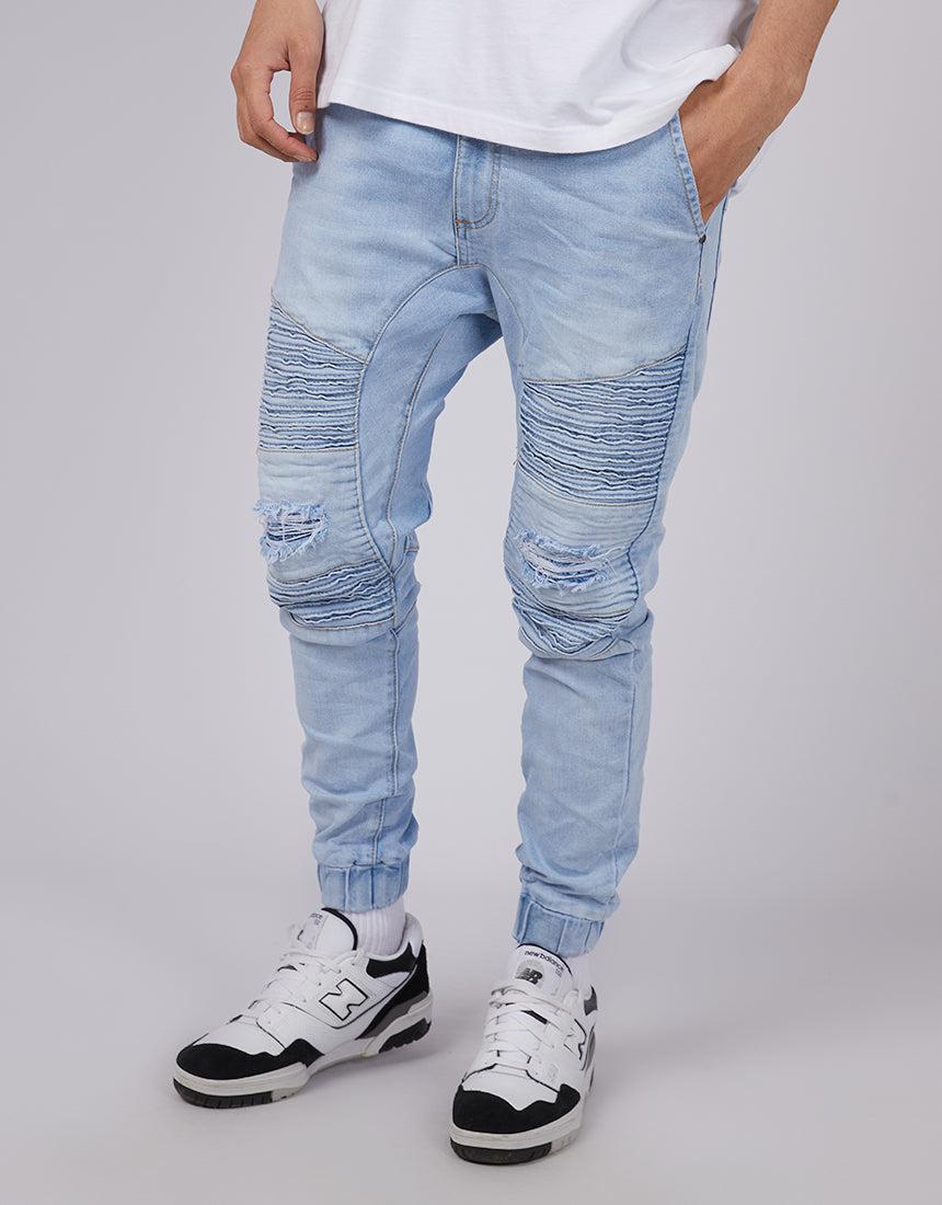 Nena and Pasadena-Hellcat Jogger Jean Astoria Blue Astoria Blue-Edge Clothing