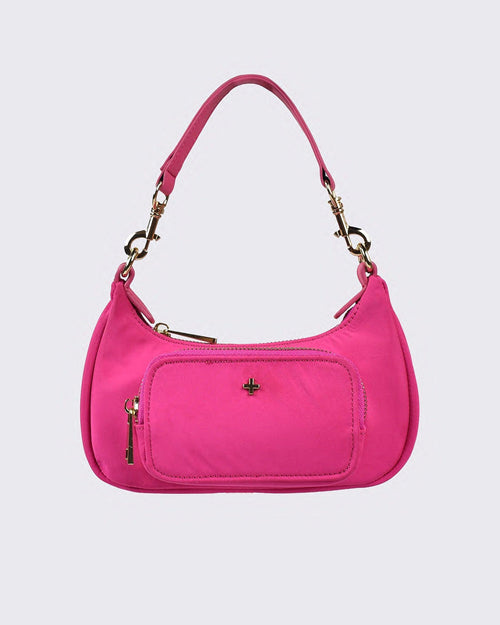Peta and Jain-Barbi Mini Shoulder Bag Fuchsia-Edge Clothing